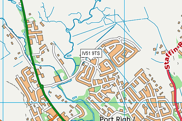IV51 9TS map - OS VectorMap District (Ordnance Survey) IV51 9TS map - OS VectorMap District (Ordnance Survey)