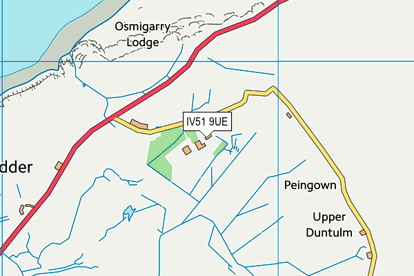 IV51 9UE map - OS VectorMap District (Ordnance Survey) IV51 9UE map - OS VectorMap District (Ordnance Survey)