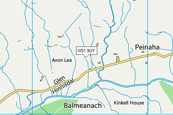 IV51 9UY map - OS VectorMap District (Ordnance Survey) IV51 9UY map - OS VectorMap District (Ordnance Survey)