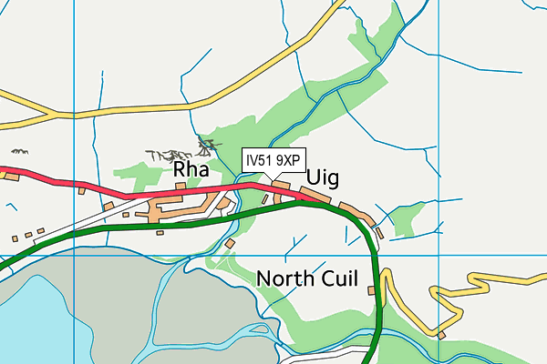 IV51 9XP map - OS VectorMap District (Ordnance Survey) IV51 9XP map - OS VectorMap District (Ordnance Survey)
