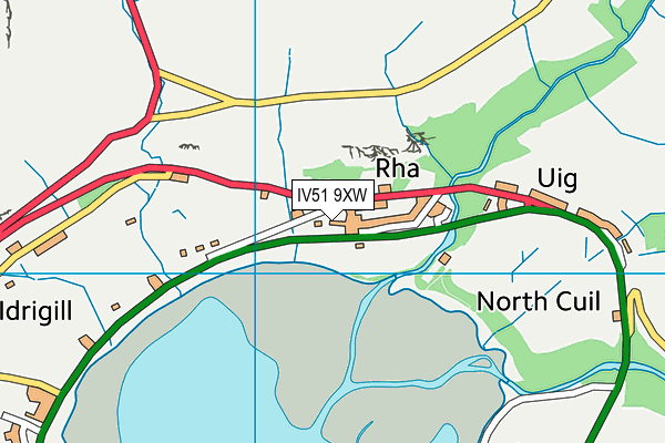 IV51 9XW map - OS VectorMap District (Ordnance Survey) IV51 9XW map - OS VectorMap District (Ordnance Survey)