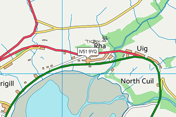 IV51 9YQ map - OS VectorMap District (Ordnance Survey) IV51 9YQ map - OS VectorMap District (Ordnance Survey)