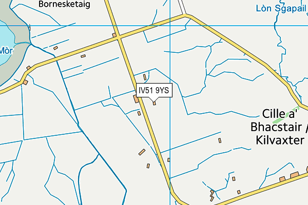 IV51 9YS map - OS VectorMap District (Ordnance Survey) IV51 9YS map - OS VectorMap District (Ordnance Survey)