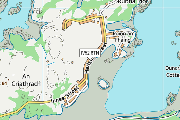 IV52 8TN map - OS VectorMap District (Ordnance Survey) IV52 8TN map - OS VectorMap District (Ordnance Survey)