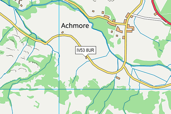 IV53 8UR map - OS VectorMap District (Ordnance Survey) IV53 8UR map - OS VectorMap District (Ordnance Survey)