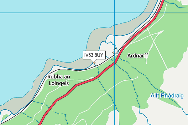 IV53 8UY map - OS VectorMap District (Ordnance Survey) IV53 8UY map - OS VectorMap District (Ordnance Survey)