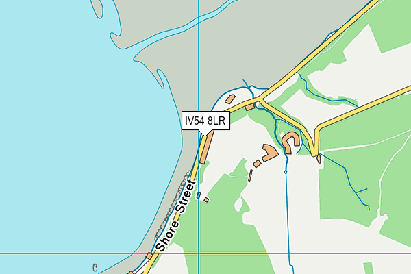 IV54 8LR map - OS VectorMap District (Ordnance Survey) IV54 8LR map - OS VectorMap District (Ordnance Survey)
