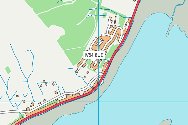 IV54 8UE map - OS VectorMap District (Ordnance Survey) IV54 8UE map - OS VectorMap District (Ordnance Survey)