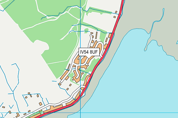 IV54 8UF map - OS VectorMap District (Ordnance Survey) IV54 8UF map - OS VectorMap District (Ordnance Survey)