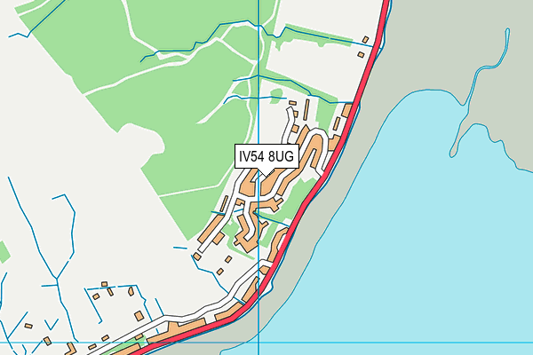 IV54 8UG map - OS VectorMap District (Ordnance Survey) IV54 8UG map - OS VectorMap District (Ordnance Survey)
