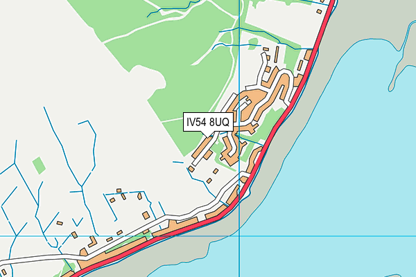 IV54 8UQ map - OS VectorMap District (Ordnance Survey) IV54 8UQ map - OS VectorMap District (Ordnance Survey)