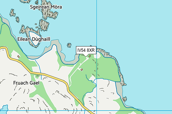 IV54 8XR map - OS VectorMap District (Ordnance Survey) IV54 8XR map - OS VectorMap District (Ordnance Survey)