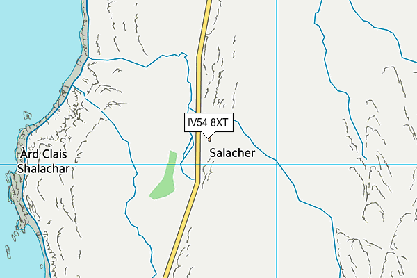 IV54 8XT map - OS VectorMap District (Ordnance Survey) IV54 8XT map - OS VectorMap District (Ordnance Survey)