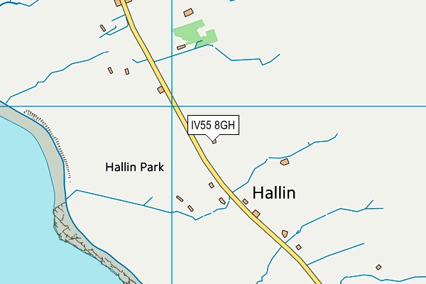 IV55 8GH map - OS VectorMap District (Ordnance Survey) IV55 8GH map - OS VectorMap District (Ordnance Survey)