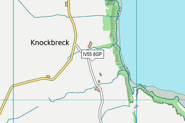 IV55 8GP map - OS VectorMap District (Ordnance Survey) IV55 8GP map - OS VectorMap District (Ordnance Survey)