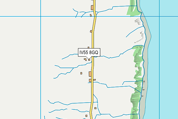 IV55 8GQ map - OS VectorMap District (Ordnance Survey) IV55 8GQ map - OS VectorMap District (Ordnance Survey)