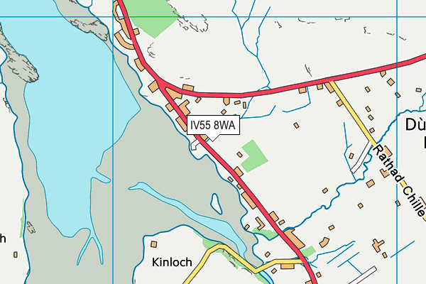 IV55 8WA map - OS VectorMap District (Ordnance Survey) IV55 8WA map - OS VectorMap District (Ordnance Survey)