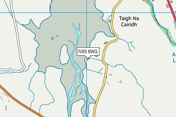 IV55 8WQ map - OS VectorMap District (Ordnance Survey) IV55 8WQ map - OS VectorMap District (Ordnance Survey)