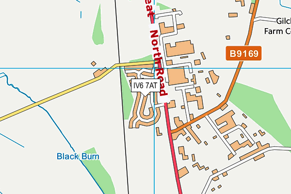 IV6 7AT map - OS VectorMap District (Ordnance Survey) IV6 7AT map - OS VectorMap District (Ordnance Survey)