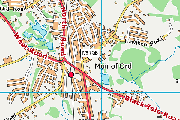 IV6 7QB map - OS VectorMap District (Ordnance Survey) IV6 7QB map - OS VectorMap District (Ordnance Survey)