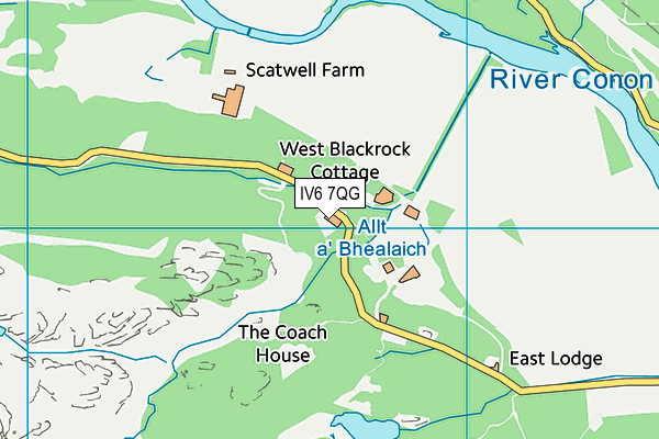 IV6 7QG map - OS VectorMap District (Ordnance Survey) IV6 7QG map - OS VectorMap District (Ordnance Survey)
