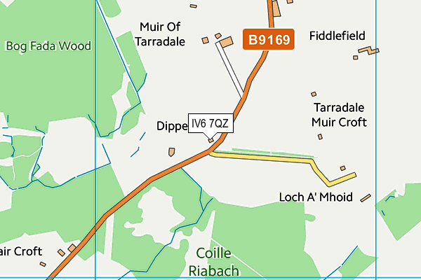 IV6 7QZ map - OS VectorMap District (Ordnance Survey) IV6 7QZ map - OS VectorMap District (Ordnance Survey)