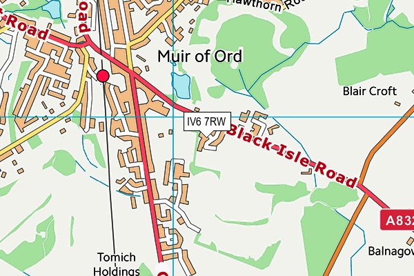 IV6 7RW map - OS VectorMap District (Ordnance Survey) IV6 7RW map - OS VectorMap District (Ordnance Survey)