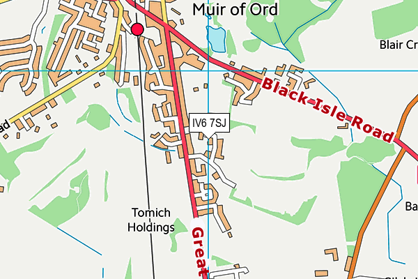 IV6 7SJ map - OS VectorMap District (Ordnance Survey) IV6 7SJ map - OS VectorMap District (Ordnance Survey)