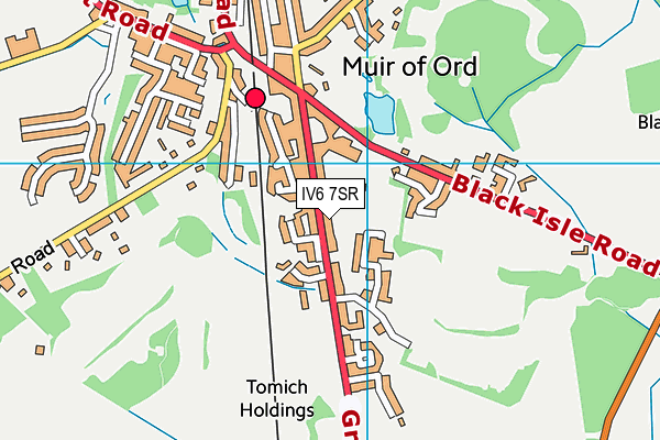 IV6 7SR map - OS VectorMap District (Ordnance Survey) IV6 7SR map - OS VectorMap District (Ordnance Survey)