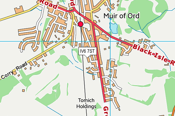 IV6 7ST map - OS VectorMap District (Ordnance Survey) IV6 7ST map - OS VectorMap District (Ordnance Survey)