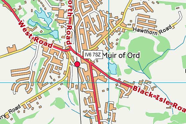 IV6 7SZ map - OS VectorMap District (Ordnance Survey) IV6 7SZ map - OS VectorMap District (Ordnance Survey)