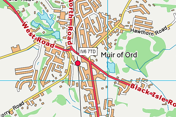 IV6 7TD map - OS VectorMap District (Ordnance Survey) IV6 7TD map - OS VectorMap District (Ordnance Survey)
