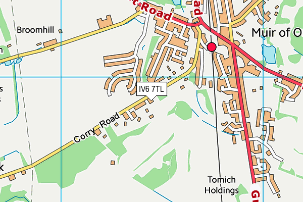 IV6 7TL map - OS VectorMap District (Ordnance Survey) IV6 7TL map - OS VectorMap District (Ordnance Survey)