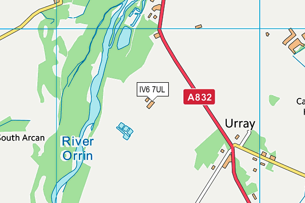 IV6 7UL map - OS VectorMap District (Ordnance Survey) IV6 7UL map - OS VectorMap District (Ordnance Survey)