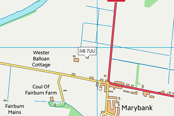 IV6 7UU map - OS VectorMap District (Ordnance Survey) IV6 7UU map - OS VectorMap District (Ordnance Survey)