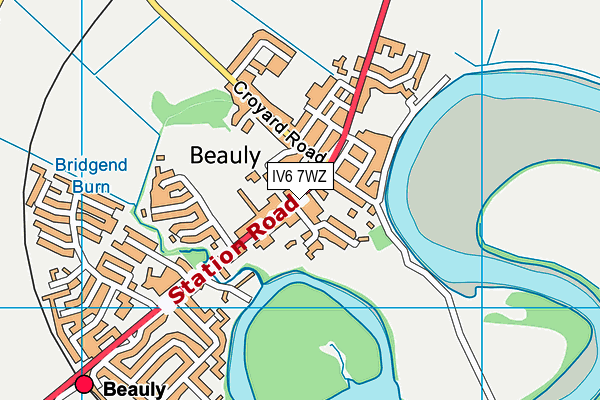 IV6 7WZ map - OS VectorMap District (Ordnance Survey) IV6 7WZ map - OS VectorMap District (Ordnance Survey)