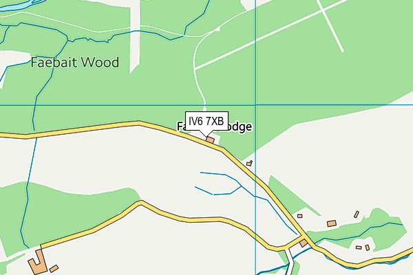 IV6 7XB map - OS VectorMap District (Ordnance Survey) IV6 7XB map - OS VectorMap District (Ordnance Survey)