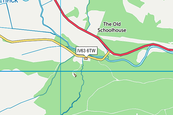 IV63 6TW map - OS VectorMap District (Ordnance Survey) IV63 6TW map - OS VectorMap District (Ordnance Survey)