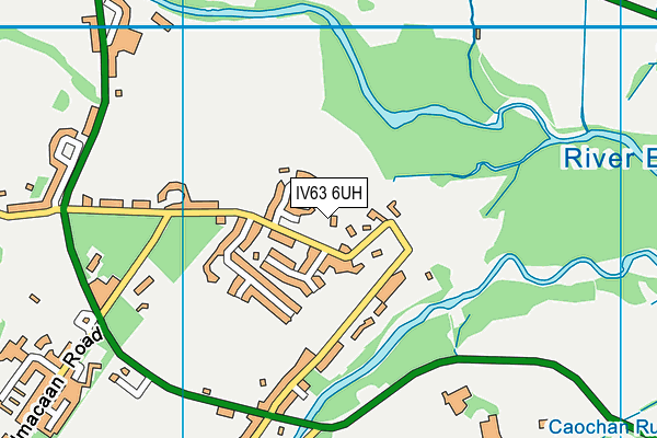 IV63 6UH map - OS VectorMap District (Ordnance Survey) IV63 6UH map - OS VectorMap District (Ordnance Survey)