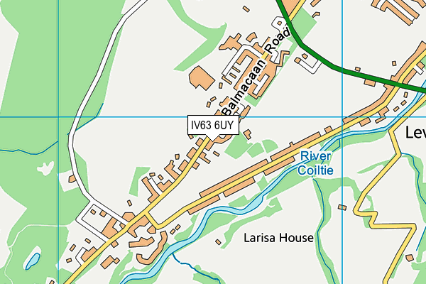 IV63 6UY map - OS VectorMap District (Ordnance Survey) IV63 6UY map - OS VectorMap District (Ordnance Survey)