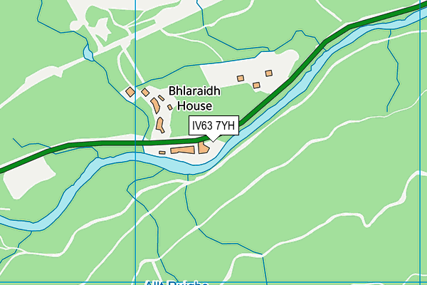 IV63 7YH map - OS VectorMap District (Ordnance Survey) IV63 7YH map - OS VectorMap District (Ordnance Survey)