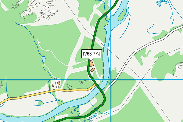 IV63 7YJ map - OS VectorMap District (Ordnance Survey) IV63 7YJ map - OS VectorMap District (Ordnance Survey)