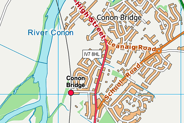 IV7 8HL map - OS VectorMap District (Ordnance Survey) IV7 8HL map - OS VectorMap District (Ordnance Survey)