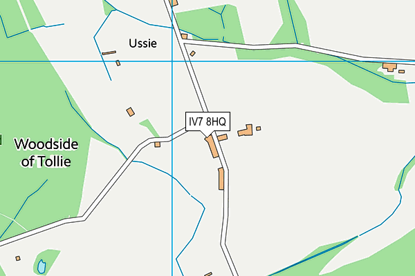 IV7 8HQ map - OS VectorMap District (Ordnance Survey) IV7 8HQ map - OS VectorMap District (Ordnance Survey)