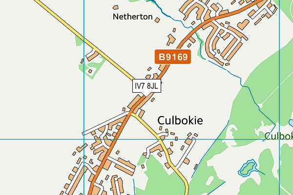 IV7 8JL map - OS VectorMap District (Ordnance Survey) IV7 8JL map - OS VectorMap District (Ordnance Survey)