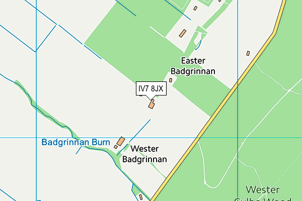 IV7 8JX map - OS VectorMap District (Ordnance Survey) IV7 8JX map - OS VectorMap District (Ordnance Survey)