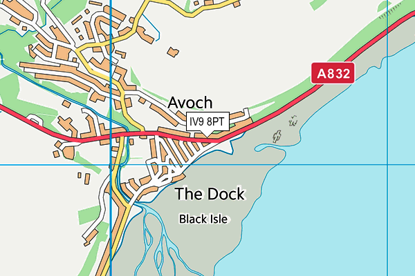 IV9 8PT map - OS VectorMap District (Ordnance Survey) IV9 8PT map - OS VectorMap District (Ordnance Survey)