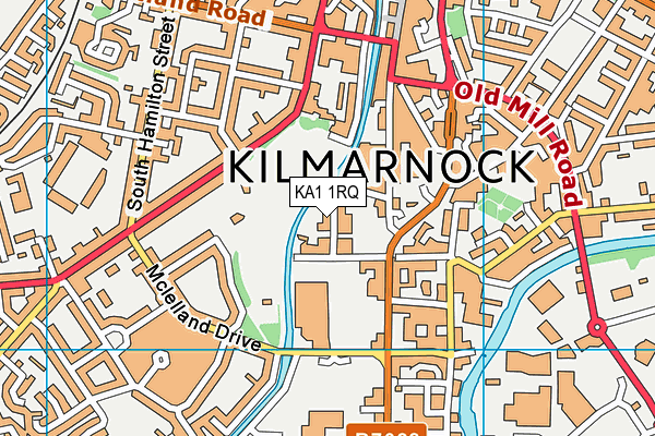 KA1 1RQ map - OS VectorMap District (Ordnance Survey) KA1 1RQ map - OS VectorMap District (Ordnance Survey)