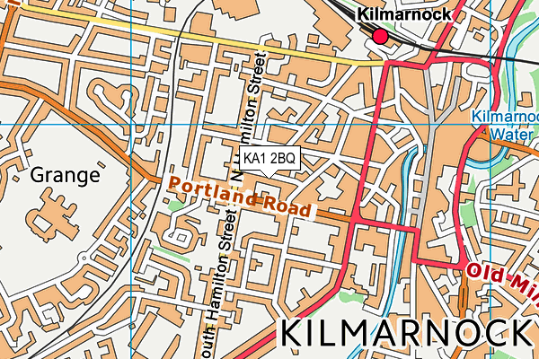 KA1 2BQ map - OS VectorMap District (Ordnance Survey) KA1 2BQ map - OS VectorMap District (Ordnance Survey)