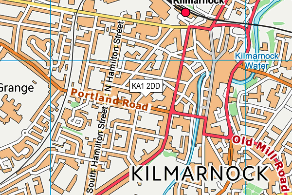 KA1 2DD map - OS VectorMap District (Ordnance Survey) KA1 2DD map - OS VectorMap District (Ordnance Survey)